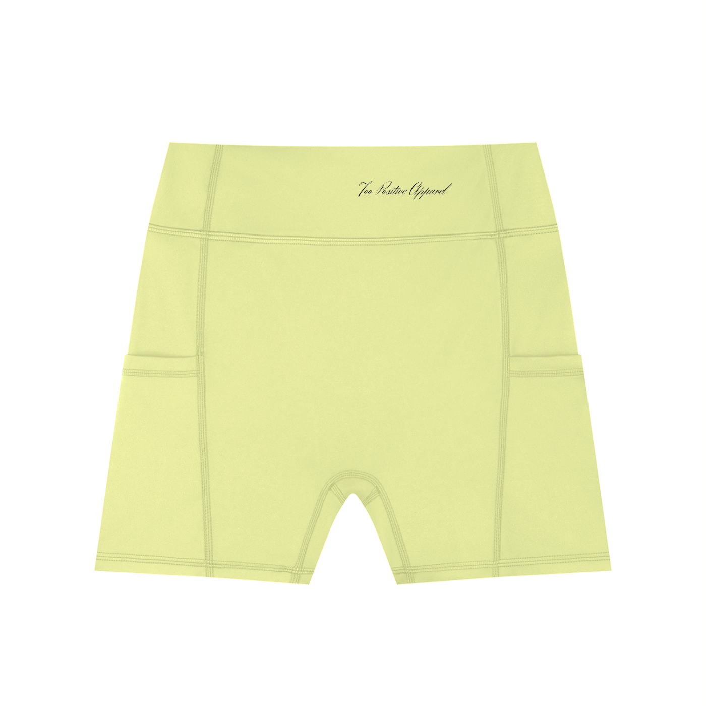 Women's High-Waisted Pocket Biker Shorts