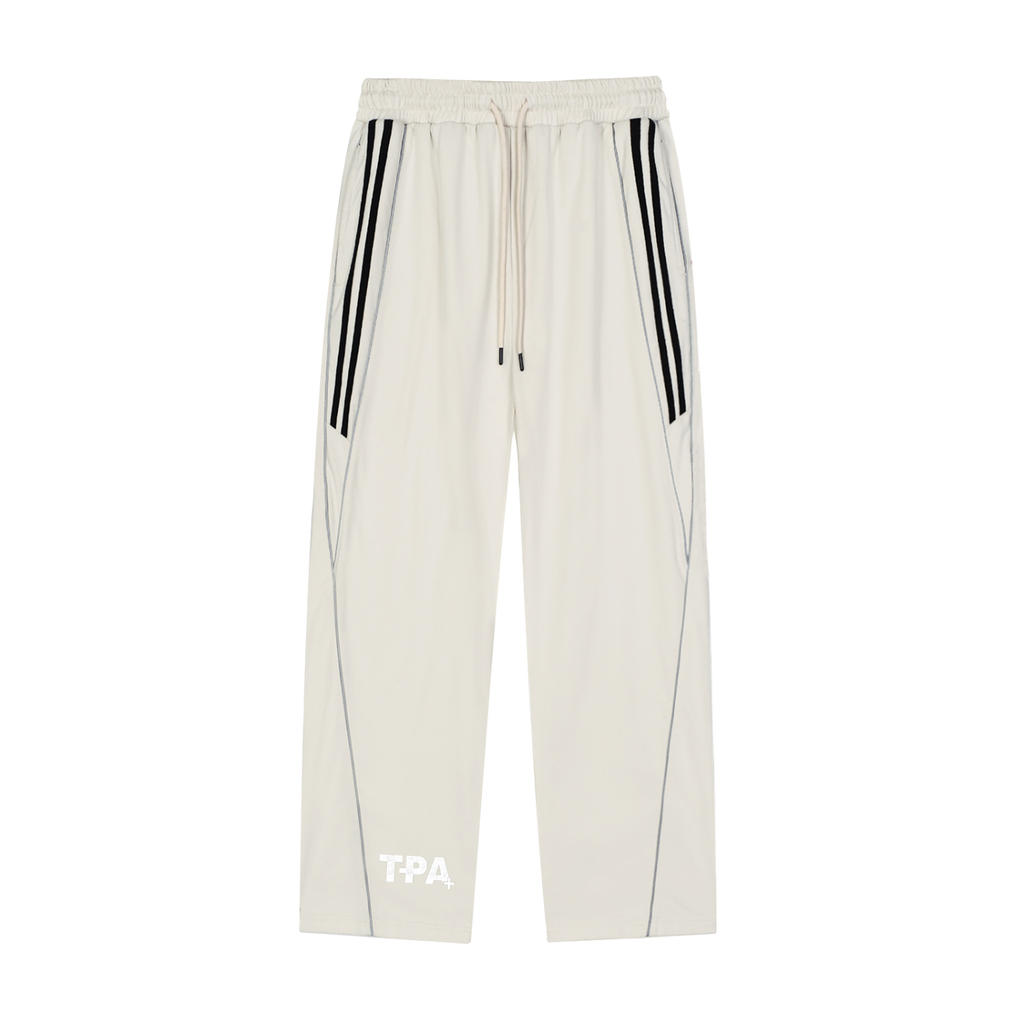 TPA Reflection Striped Straight-Leg Sweatpants