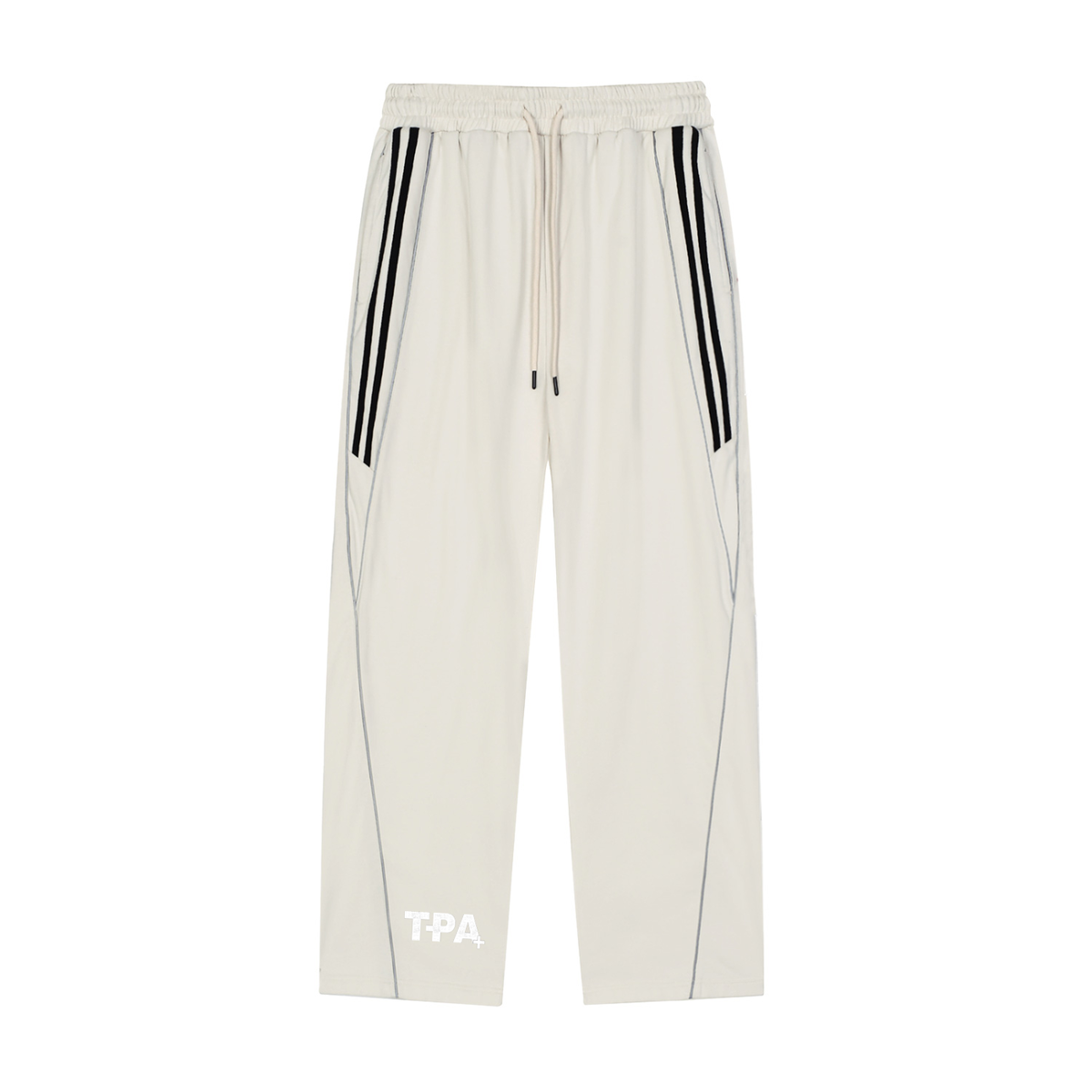 TPA Reflection Striped Straight-Leg Sweatpants