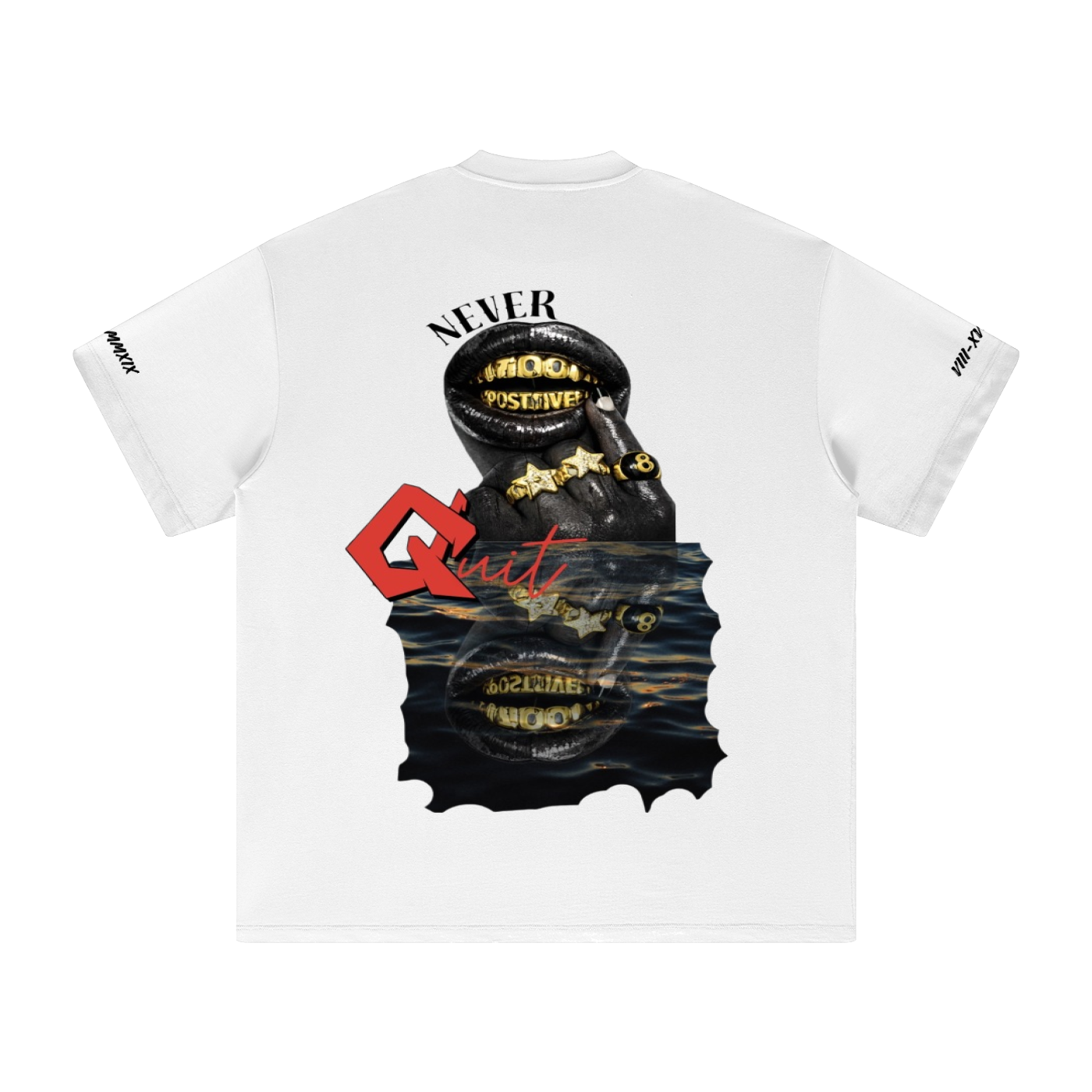 Heavyweight “Never Quit” T-Shirt