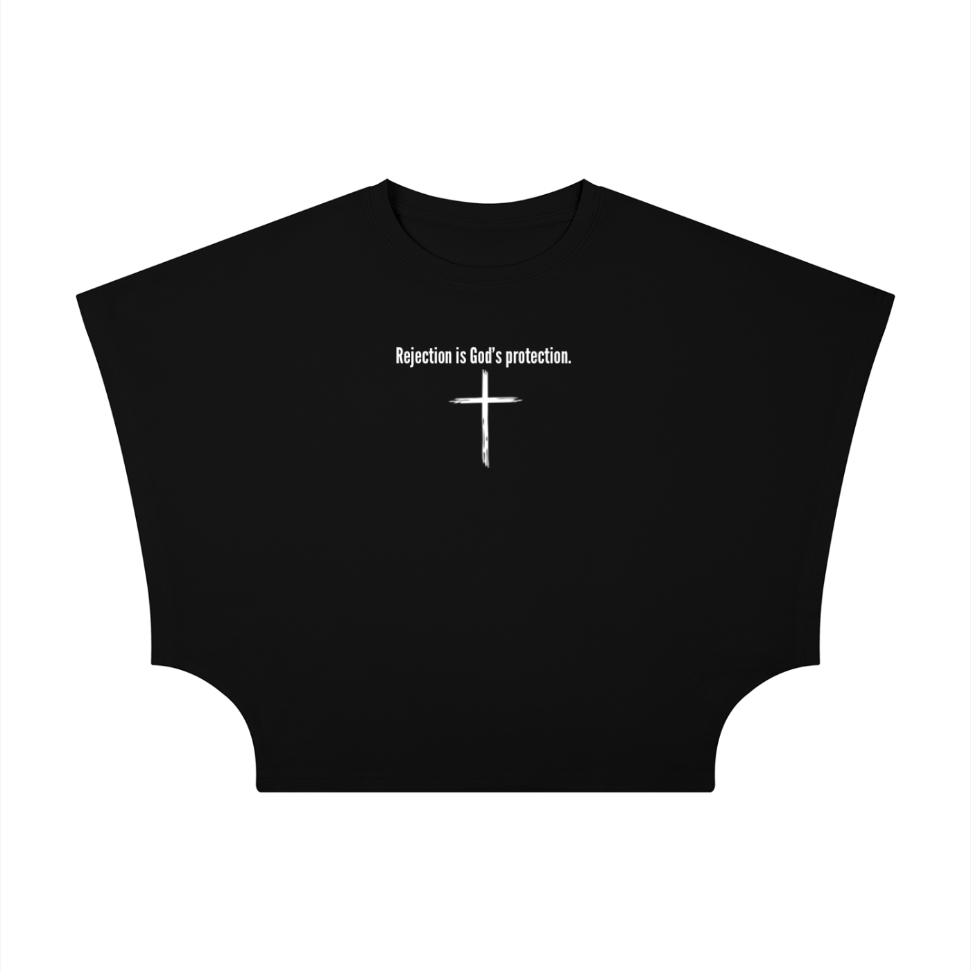 Women's Cropped Dolman T-Shirt