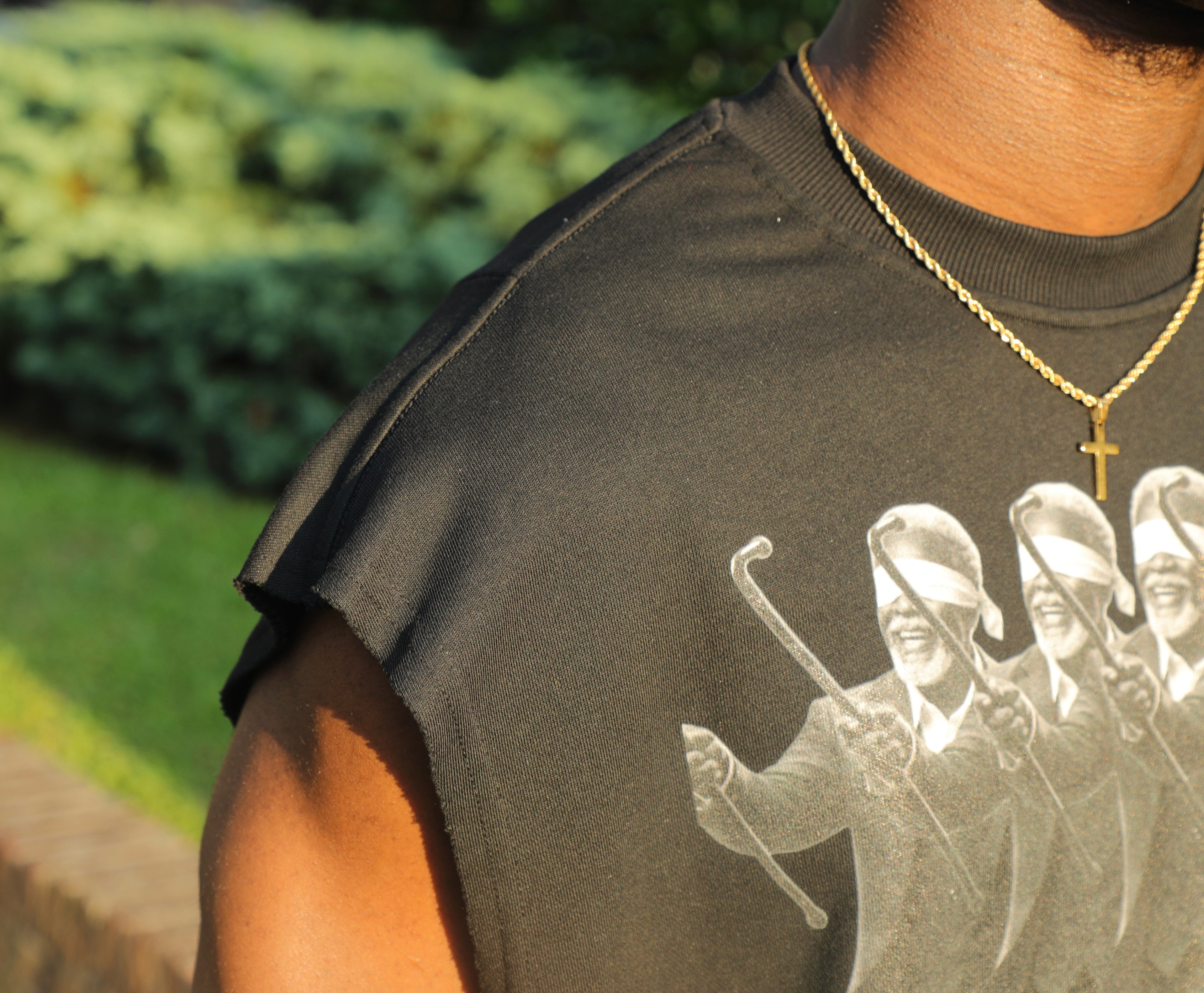 “Inhibition” Boxy Tank Top