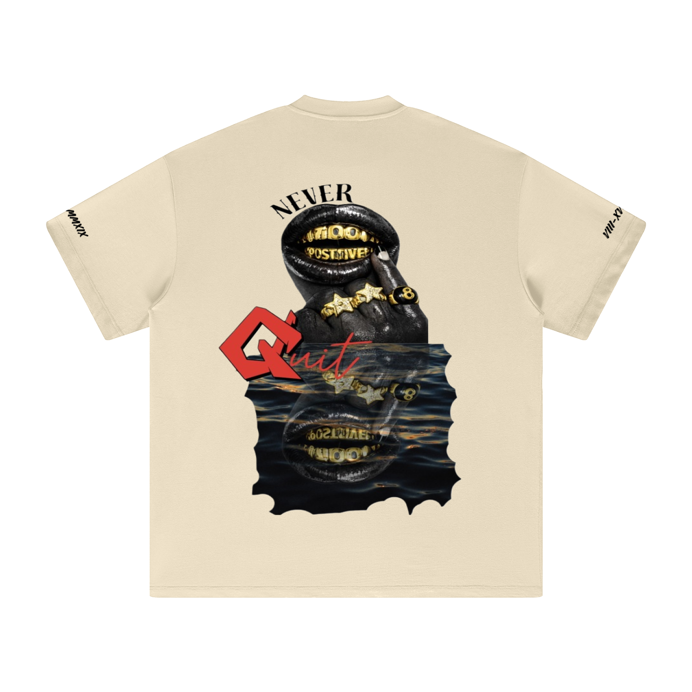 Heavyweight “Never Quit” T-Shirt