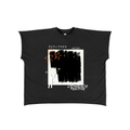Raw Edge Boxy Non-Shrink T-Shirt