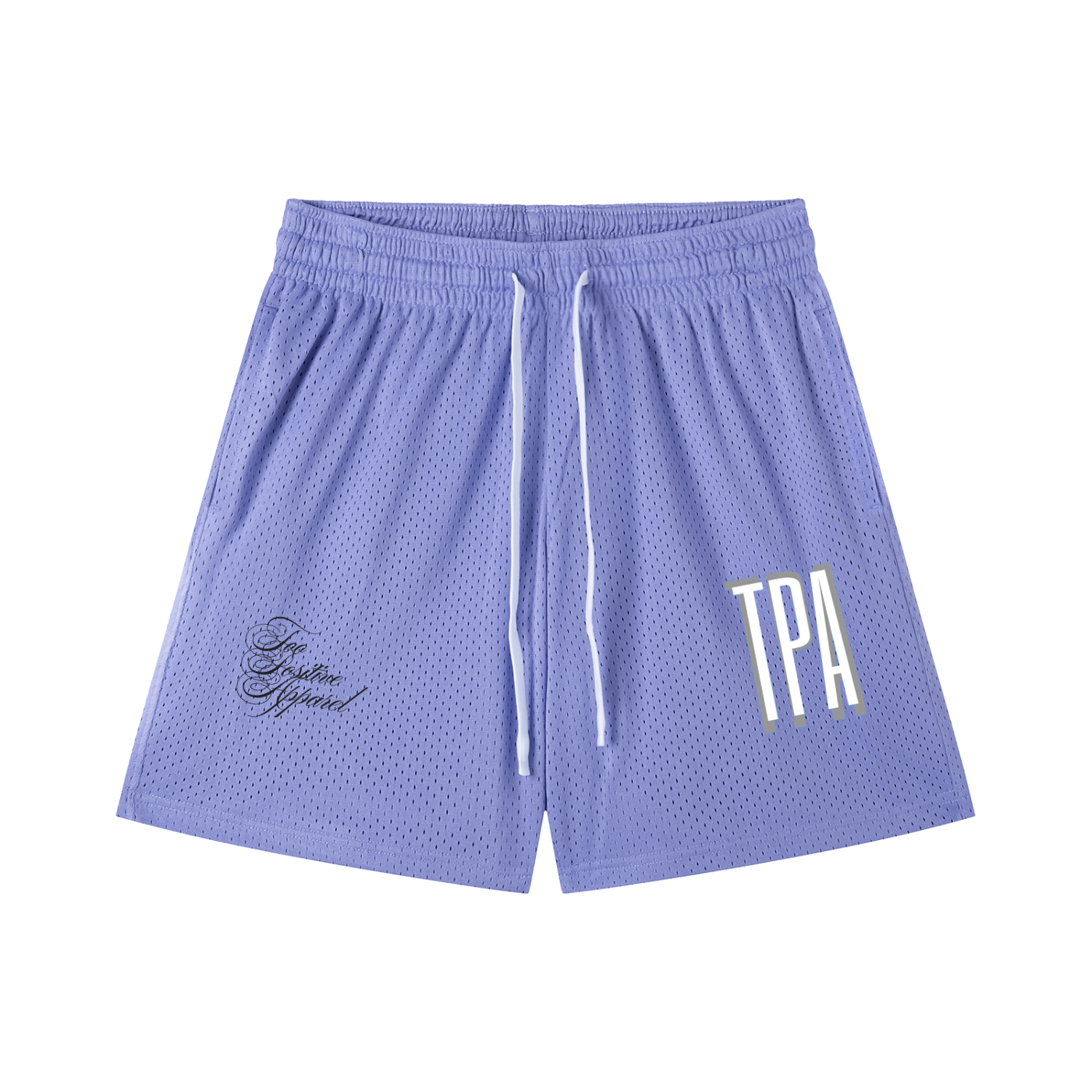 Mesh Drawstring Shorts