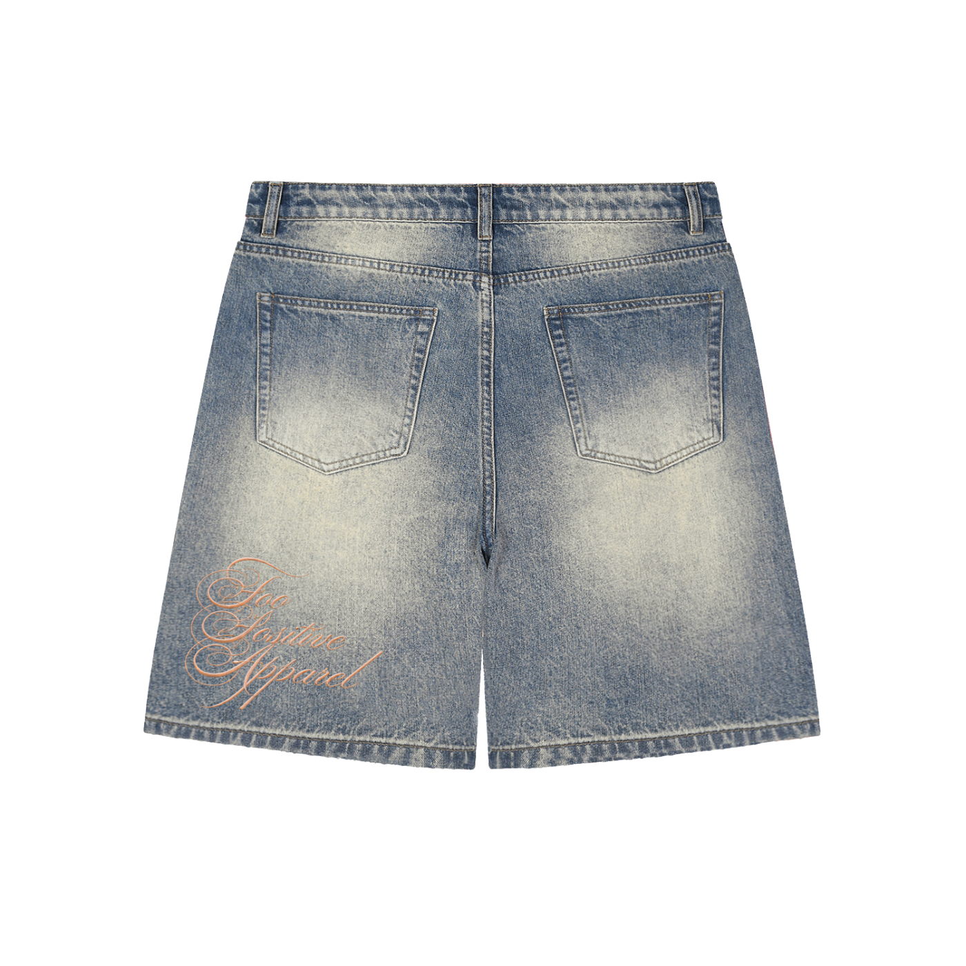 Distressed Denim Shorts