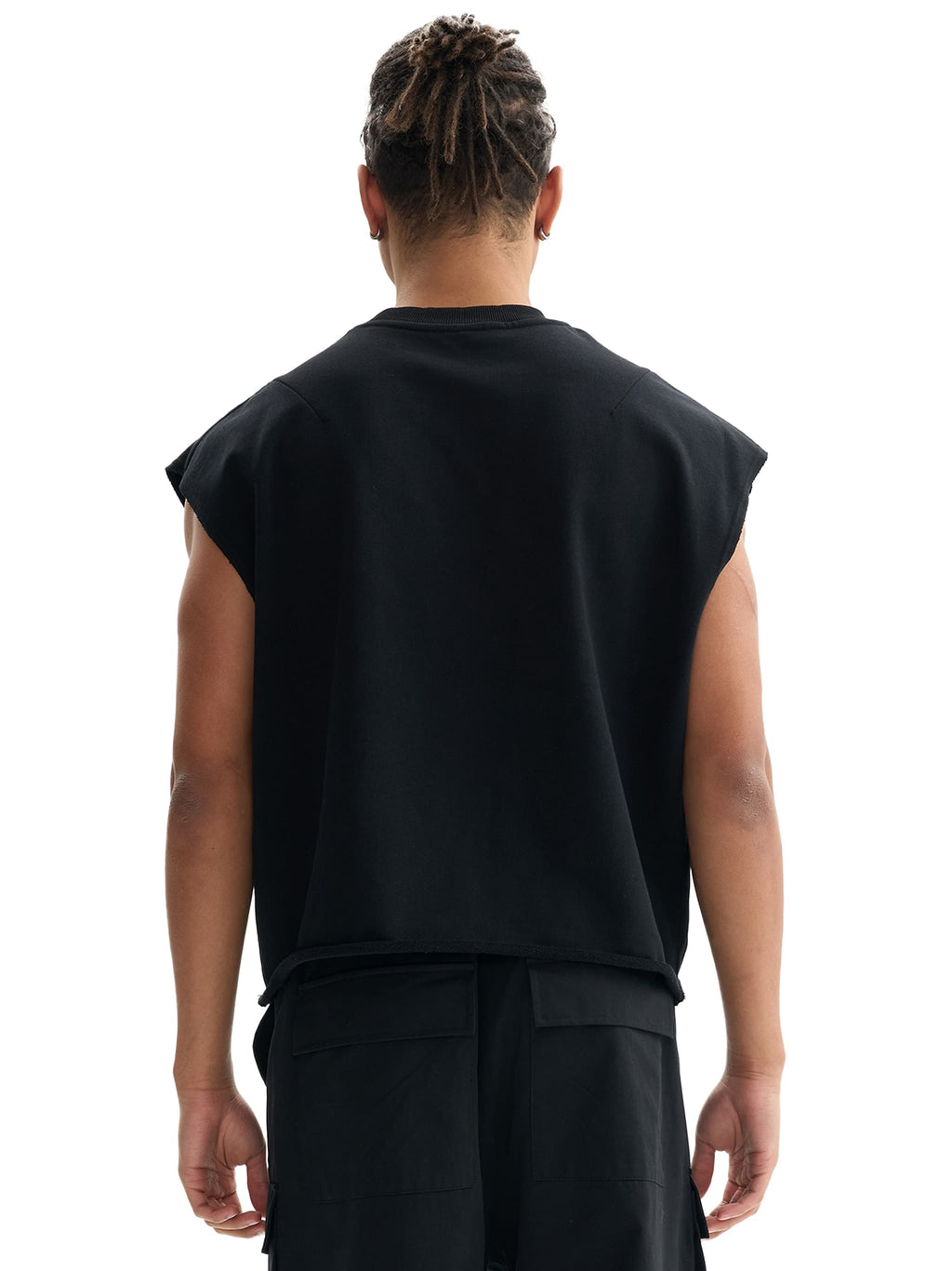 “Silence” Boxy Tank Top