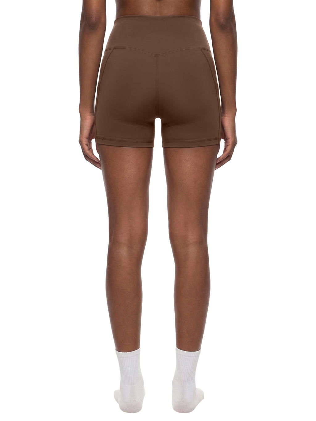 Women's High-Waisted Pocket Biker Shorts